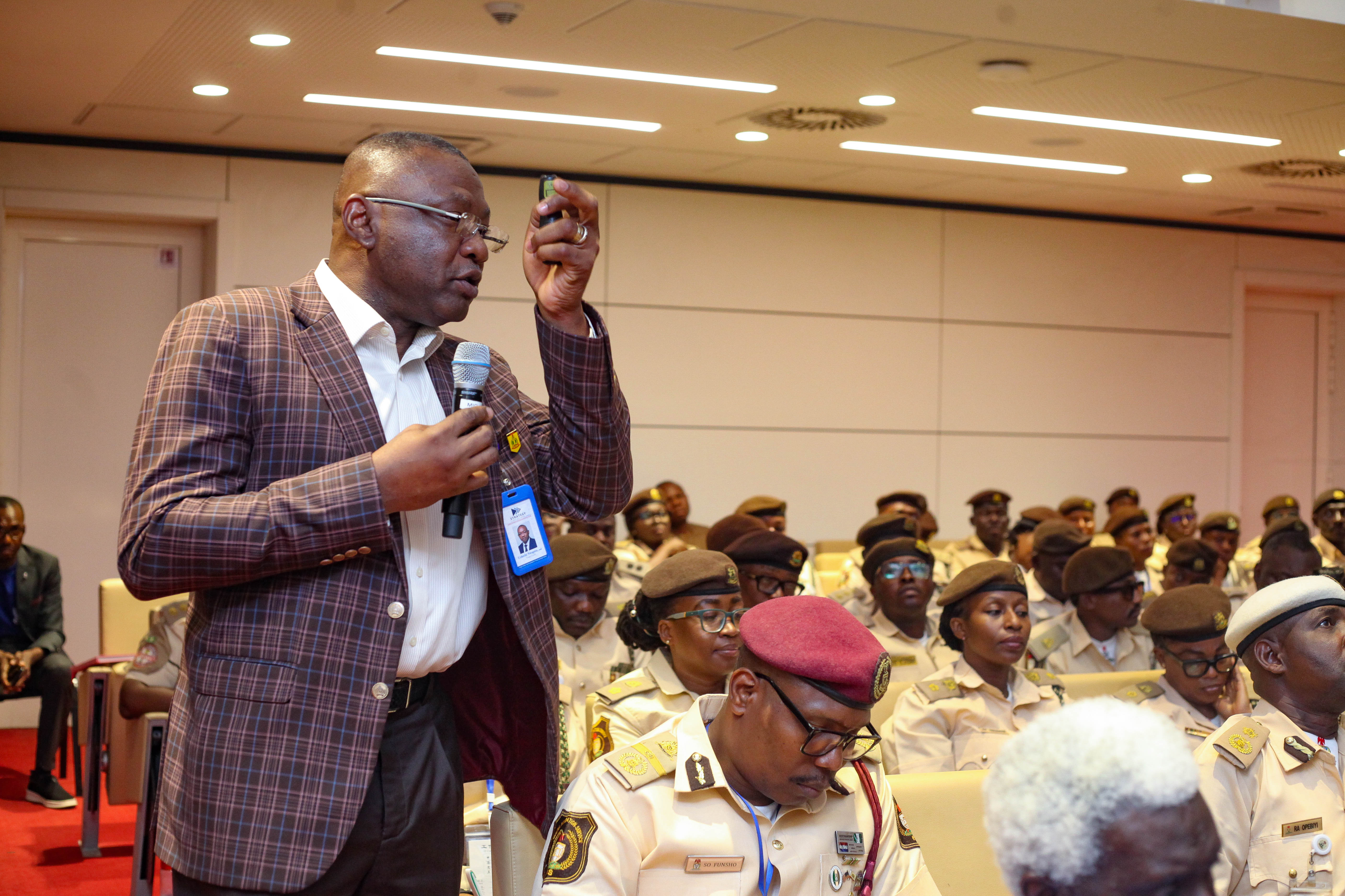Strategic Leadership & Management Workshop on Emotional Intelligence and Effective Leadership (EI & EL) delivered for the Nigeria Immigration Service (NIS).